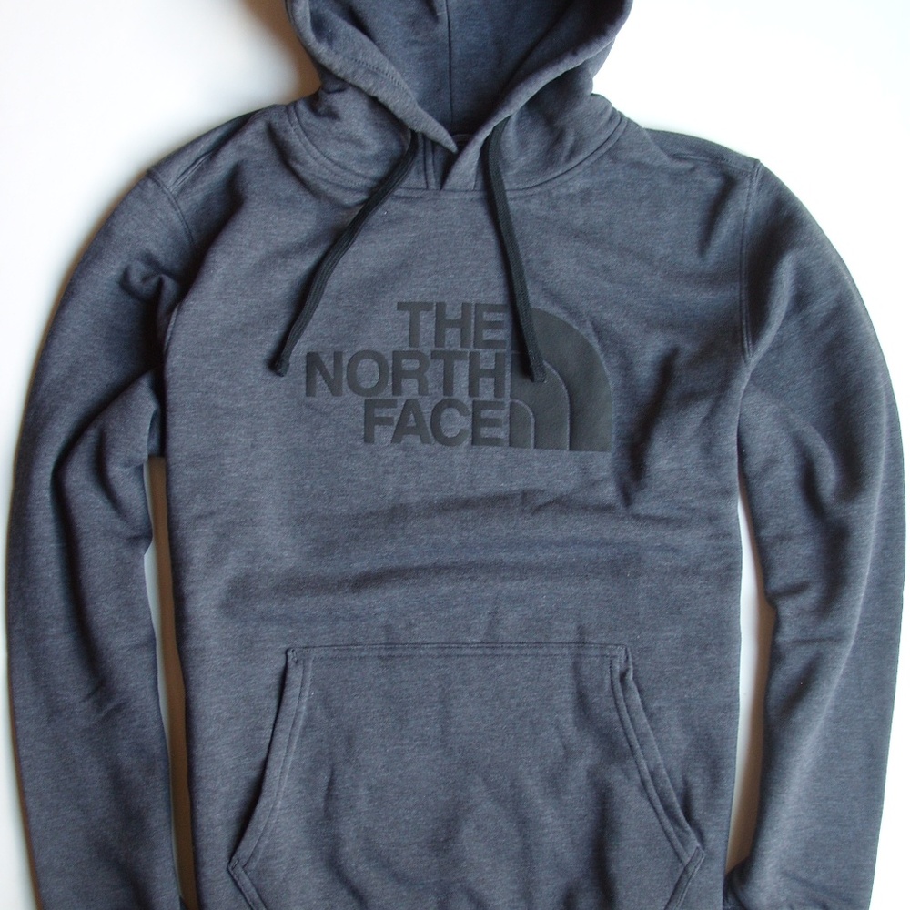 Men The North Face Hoodie Dark Gray Heather - NEW